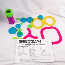 Vintage 1994 SPIROGRAPH With Sproscope Drawing Toy - $14.85