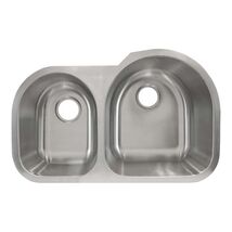 Undermount Stainless Steel Double Basin Kitchen Sink 28 1/2 " x 19 5/8" ... - $49.50