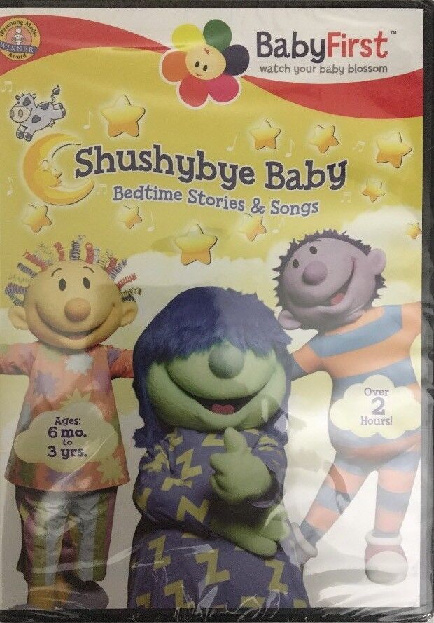 BABYFIRST SHUSHYBYE BABY BEDTIME STORIES & SONGS DVD RARE VINTAGE-SHIP N 24 HOUR