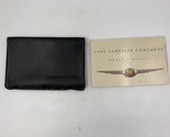 1999 Chrysler Concorde Owners Manual Handbook with Case OEM L01B35035 - $44.99