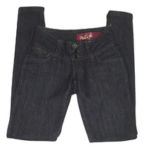 Patoge Jeans Skinny Womens Size 2 Beaded Dark Denim Cotton Blend - £9.53 GBP