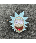 Small Rick Face Enamel Pin - Rick and Morty -  Backpack Hat Bag Lanyard - $162.50 MXN