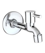 ITEMS Bib Tap Long Body Stainless Steel for Bathroom with Wall Flange Si... - $454.45 MXN