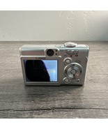 Canon Digital IXUS 40 4MP Compact Digital Camera Silver FOR PARTS - $35.61 CAD