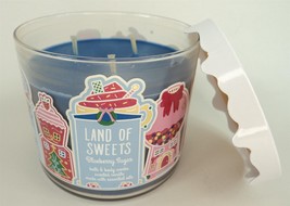 Bath &amp; Body Works 14.5 oz Scented 3-Wick Candle - Blueberry Sugar - £22.99 GBP