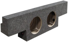 QPower GMC/Chevy Crew Cab &#39;04-&#39;06 Dual 12&quot; Empty Woofer Box - $134.15