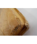 PHOTO ALBUM FOR 60 4X6 PICS TIKI TOTEM LEAF COVER DRIFTWOOD BOUND RECYCL... - £28.85 GBP