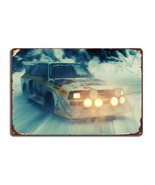 Audi sport quattro rally Group B snow metal wall poster decor Tin Sign g... - $536.38 MXN+