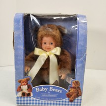 2005 ANNE GEDDES Baby Bears From Book Down In Garden Bean Filled Collection - £14.39 GBP