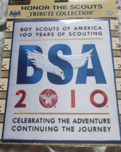 Bsa Boy Scouts Of America 100 Years Of Scouting New 12&quot; Embroidered Jacket Patch - £15.71 GBP