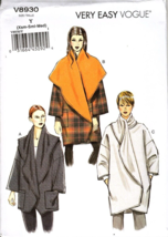 Vogue V8930 Misses XS to M Outerwear Jacket Uncut Sewing Pattern - £14.63 GBP