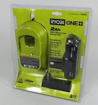 Ryobi One 18V Lithium Ion 2.0Ah Battery And Charger Kit, Extreme Weather - £50.88 GBP