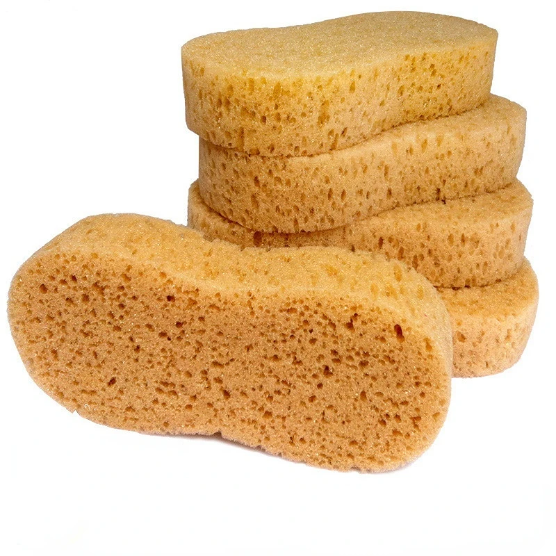 Large 8-shape Car Washing Sponge Honeycomb Coral Car Cleaning Beauty Sponge Bl - £10.78 GBP