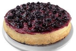 Andy Anand Deliciously Indulgent Sugar Free Blueberry Cake 9" - Melt-in-Your-Mou - $59.24