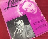 VTG Laura Sheet music Lyric by Johnny Mercer/ music by David Raksin 1945... - $14.80