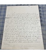 Antique Document Burkeville Texas 1901 Signed Curtis Tatum &amp; Dickerson - $32.21 CAD
