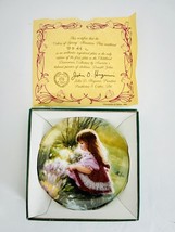 1989 Colors of Spring miniature plate Artist Donald Zolan 3 Inch Flower Plate - £9.30 GBP