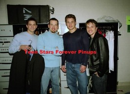 98 Degrees 8X10 photo vintage Nick Lachey Drew Lachey Justin Jeffre Jeff... - £9.44 GBP