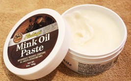 Fiebing&#39;s MINK OIL PASTE waterproof Leather Boot Shoe Conditioner WaterP... - $28.63