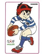 ⭕vtg pocket calendar SPORT-BILLY 1986 MEXICO 86 N.º20 RUGBY - $4.95