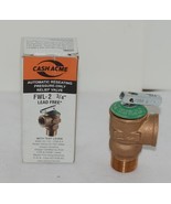 Cash Acme 23343-0150 3/4 Inch Automatic Reseating Pressure Only Relief V... - $21.99