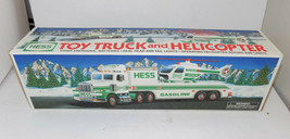 1995 HESS Truck and Helicopter NIB - $32.57