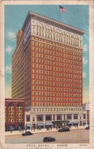 YMCA Hotel Chicago Illinois IL 1934 to Pittsburg Kansas Postcard B24 - $2.99