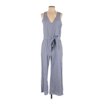 DREW Chambray Pinstripe Sleeveless Pants Jumpsuit Small NWT - $846.36 MXN