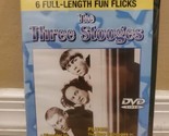 The Three Stooges - 6 Fun Flicks (DVD, 2007, Slim-case) Brand New - £6.04 GBP