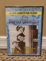 The Three Stooges - 6 Fun Flicks (DVD, 2007, Slim-case) Brand New - £6.03 GBP