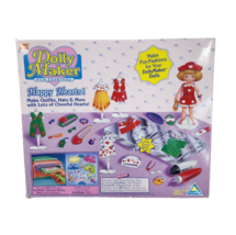 Vintage Magic Maker Dolly Maker Fun Fashions Happy Hearts 2 Clothing Molds New - £58.77 GBP