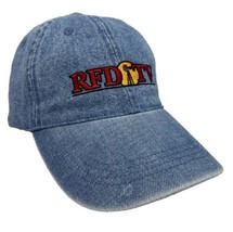 RFD TV Hat Cap Strap Back Blue Denim Otto One Size Farm Agriculture Media Cowboy - £15.63 GBP