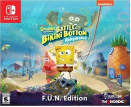 SpongeBob SquarePants Battle for Bikini Bottom Rehydrated [Fun Edition] - Ninten - £108.66 GBP