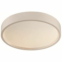 Trans Globe LED-30032-WH 8&quot;W 1 Light Led Flush Mount In White Nib Free Shipping - £33.98 GBP