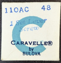 NOS Genuine Bulova Cal. 110AC - Setting Lever Screw - #48 Vintage Watch ... - $12.86