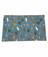 American Jane Sandy Klop Fabric Toys ABC 123 Retro Style Blue 41&quot;x42&quot; Ki... - €31,71 EUR