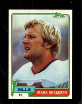 1981 Topps #283 Mark Brammer Exmt (Rc) Bills *INVAJ643 - £1.17 GBP