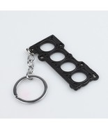 Engine Head Gasket Key Ring Metal Pendant black - $129.62 MXN