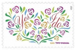 2015 Yes I Do (2 Oz) PACK OF TEN  -  Postage Wedding Stamps Scott 5001 - £31.73 GBP