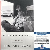 Richard Marx Signed Book Stories To Tell A Memoir Hardcover Beckett Autograph - £117.30 GBP