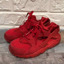 Nike huarache red kids sneakers youth size 1.5 - £26.67 GBP