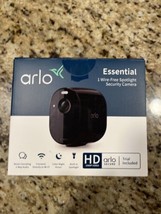 New &amp; Sealed! Arlo Essential Spotlight Wire-Free 1080p Security Camera - White - £58.38 GBP