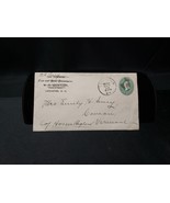 1897 New Hampshire Fish &amp; Game Agent Envelope Fishing Hunting Lancaster NH - $27.53 CAD