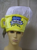 Fun Oktoberfest Frothy Beer Mug Hat Frosty Stein German Lager Brewmaster... - $206.38 MXN