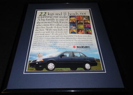 1993 Suzuki Swift Framed 11x14 ORIGINAL Vintage Advertisement - £27.58 GBP