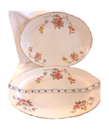 Edwin M. Knowles Blossom Time 1940s Vintage Serving Platter 14&quot; X 10&quot; Se... - $689.99 MXN