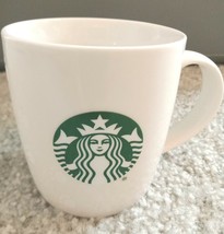 Starbucks Paw Prints 2020 White Coffee Mug Tea Cup 12oz Green Logo bone ... - $6.76