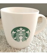 Starbucks Paw Prints 2020 White Coffee Mug Tea Cup 12oz Green Logo bone ... - $6.76