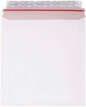 APQ Kraft Cardboard Mailers 9.75 x 12.25 Inch, Pack of 100 White Rigid... - £94.22 GBP