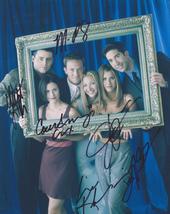  Signed 6X Cast Of Friends Tv Show Autographed With Coa Matthew Perry - £132.67 GBP